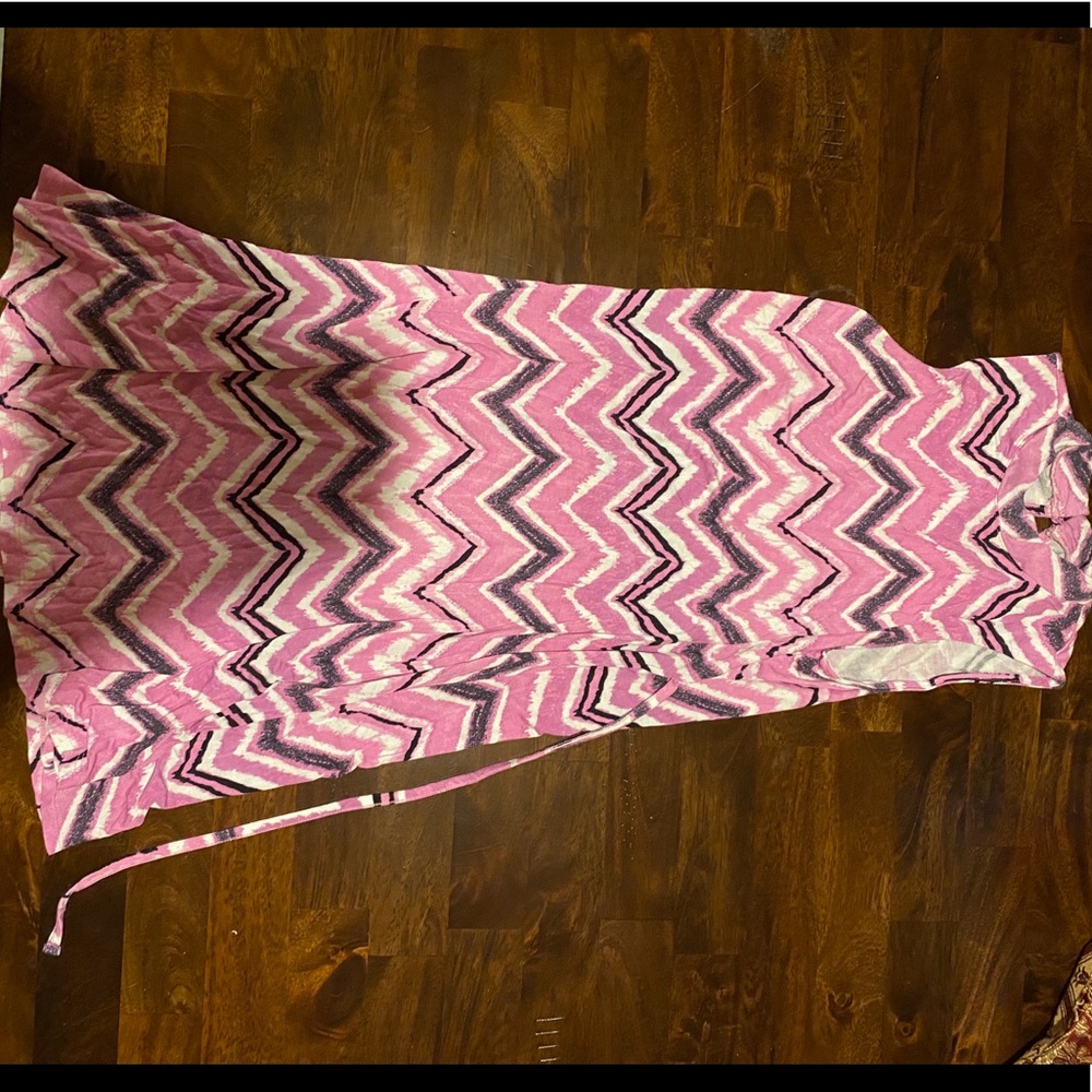 Girls Chevron Tshirt Dress